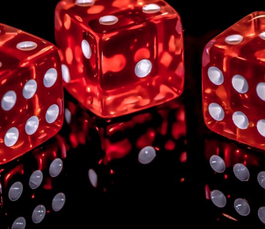 red and white polka dot baubles