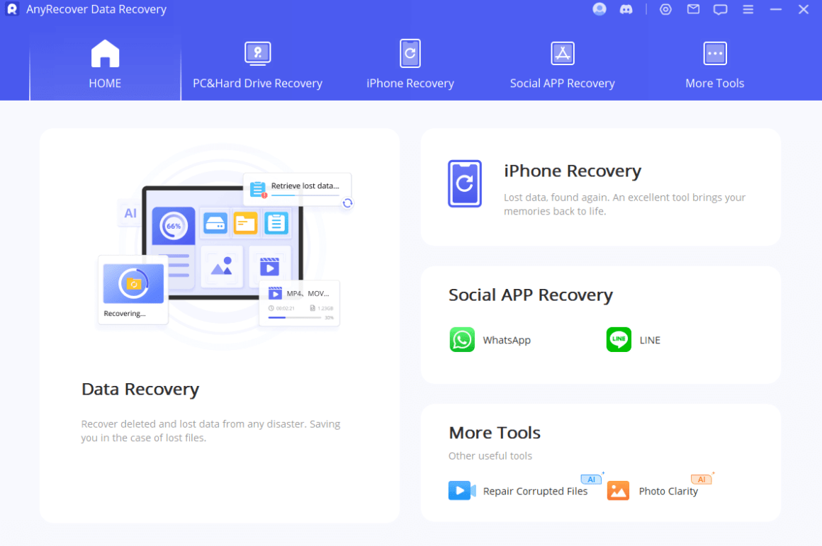 Official] AnyRecover - Best One-Stop Data Recovery Software