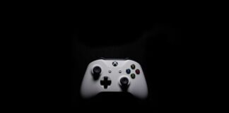 white Microsoft Xbox One controller