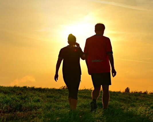 love, couple, outdoors