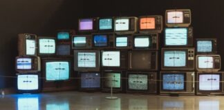 black plastic frame on brown wooden floor