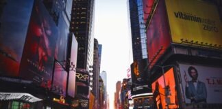 Time Square, New York during daytime