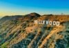 Hollywood signage on hill