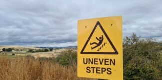 yellow and black no smoking sign