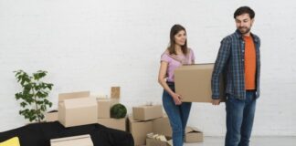 moving, apartment, packing