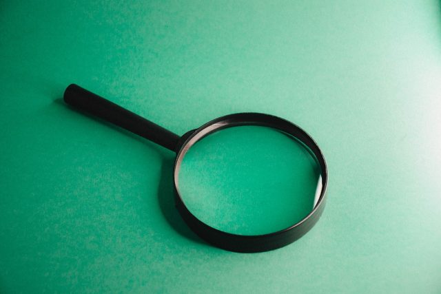 magnifying glass, research, find