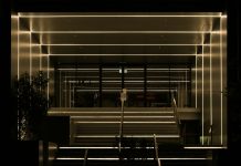 grayscale photo of a building