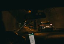 cars on road during night time