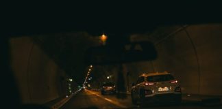 cars on road during night time